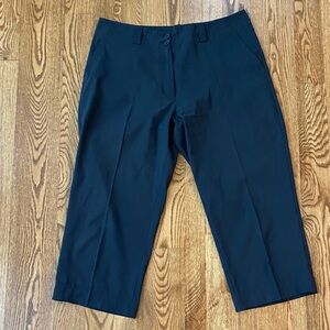 Nike cropped ankle Nike Fit Dry Nike Gold size 12 pant black comfort athletic